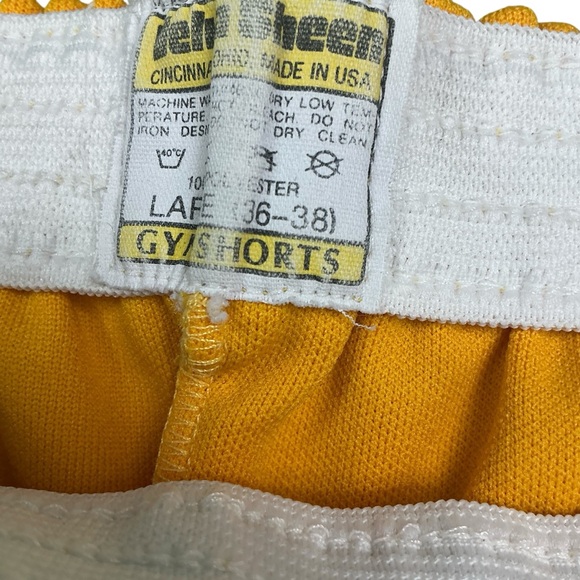 Vintage 70s NBC Northwest Basketball Camps Velva sheen shorts USA made XS/S - Picture 7 of 7